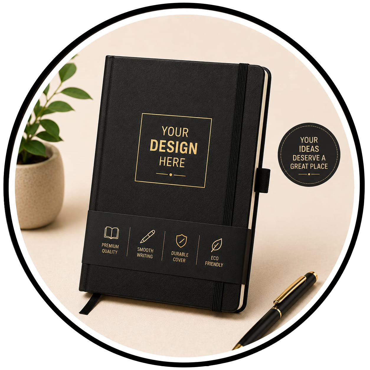 Custom branded diary