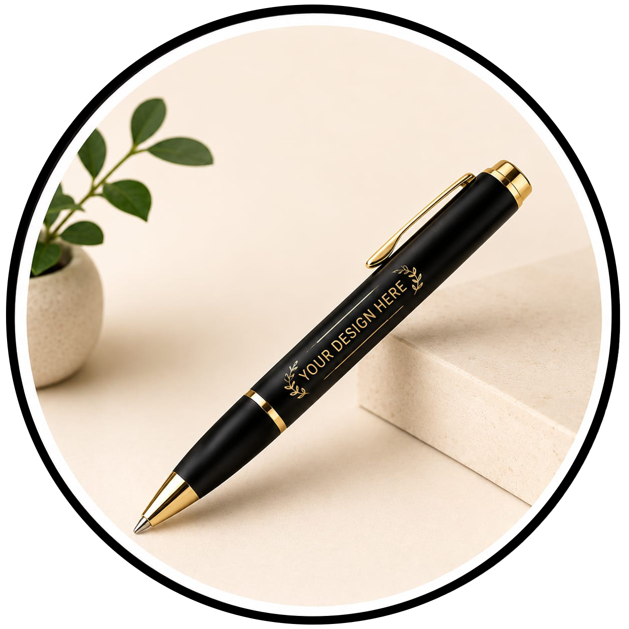 Branded pen
